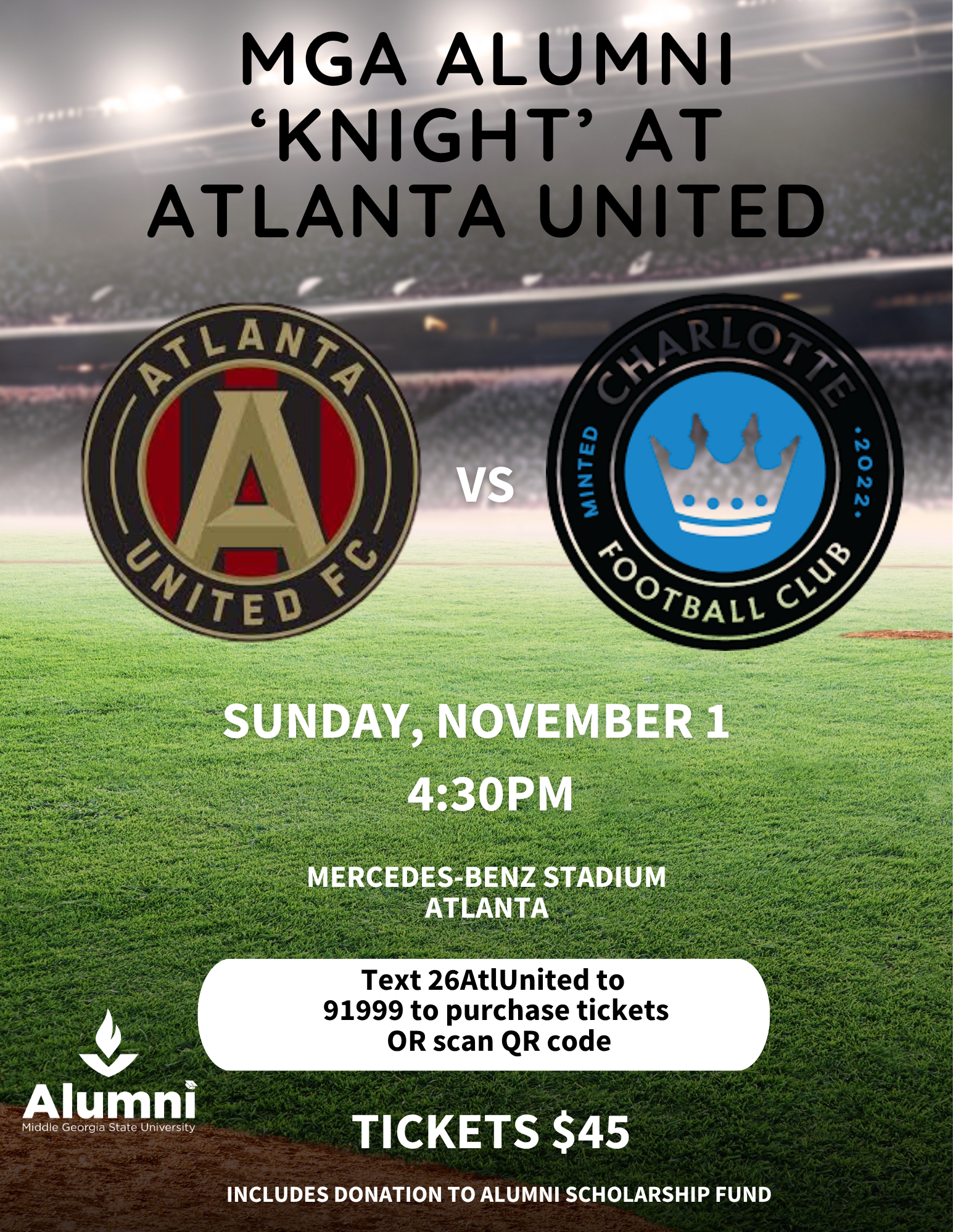 Alumni Knight at Atlanta United