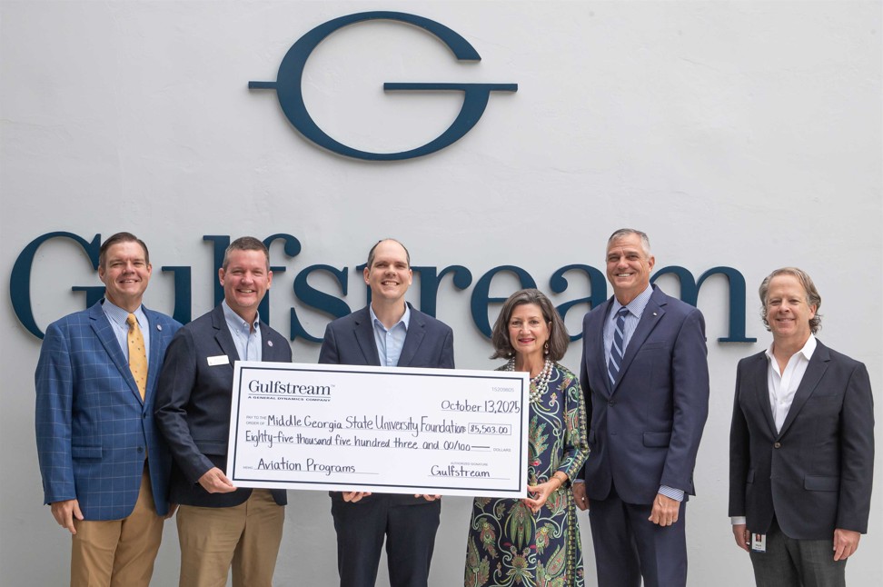 from left to right: Jodi Long, Martin Kehayes, Kyle Redner, Nancy White, Adon Clark, and Mark Bennett