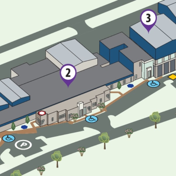 Eastman Campus map