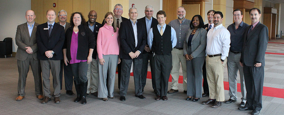 IT Advisory board group photo.