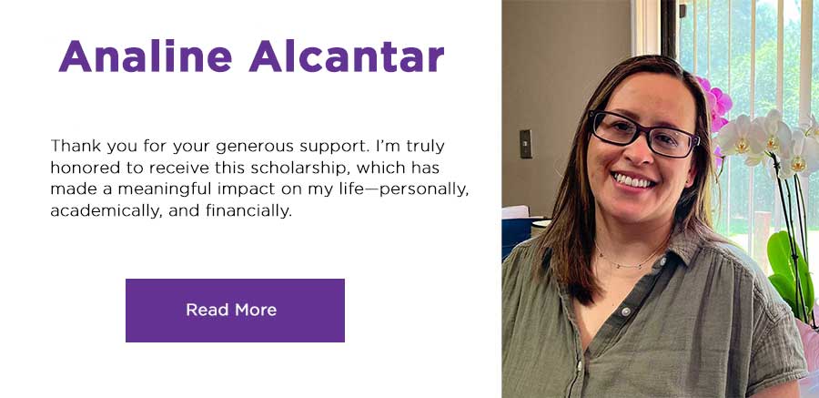 Analine Alcantar, read her story. click here.