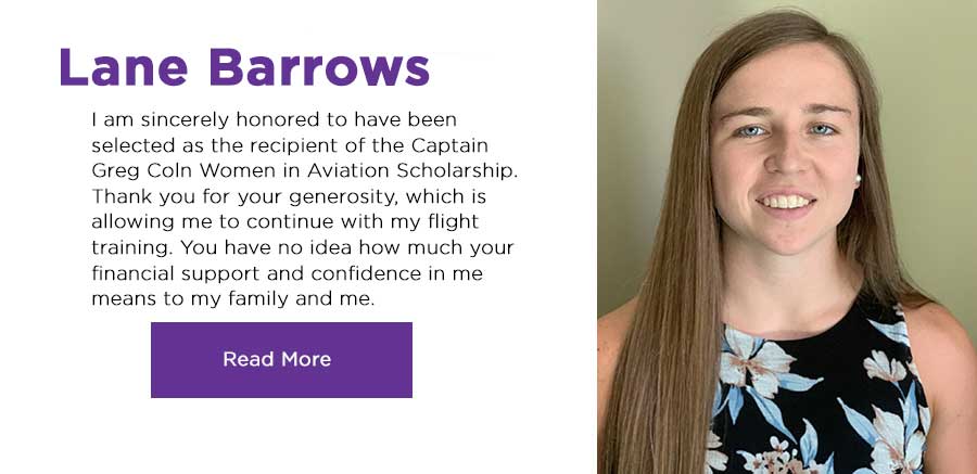 Lane Barrows, read her story. click here.