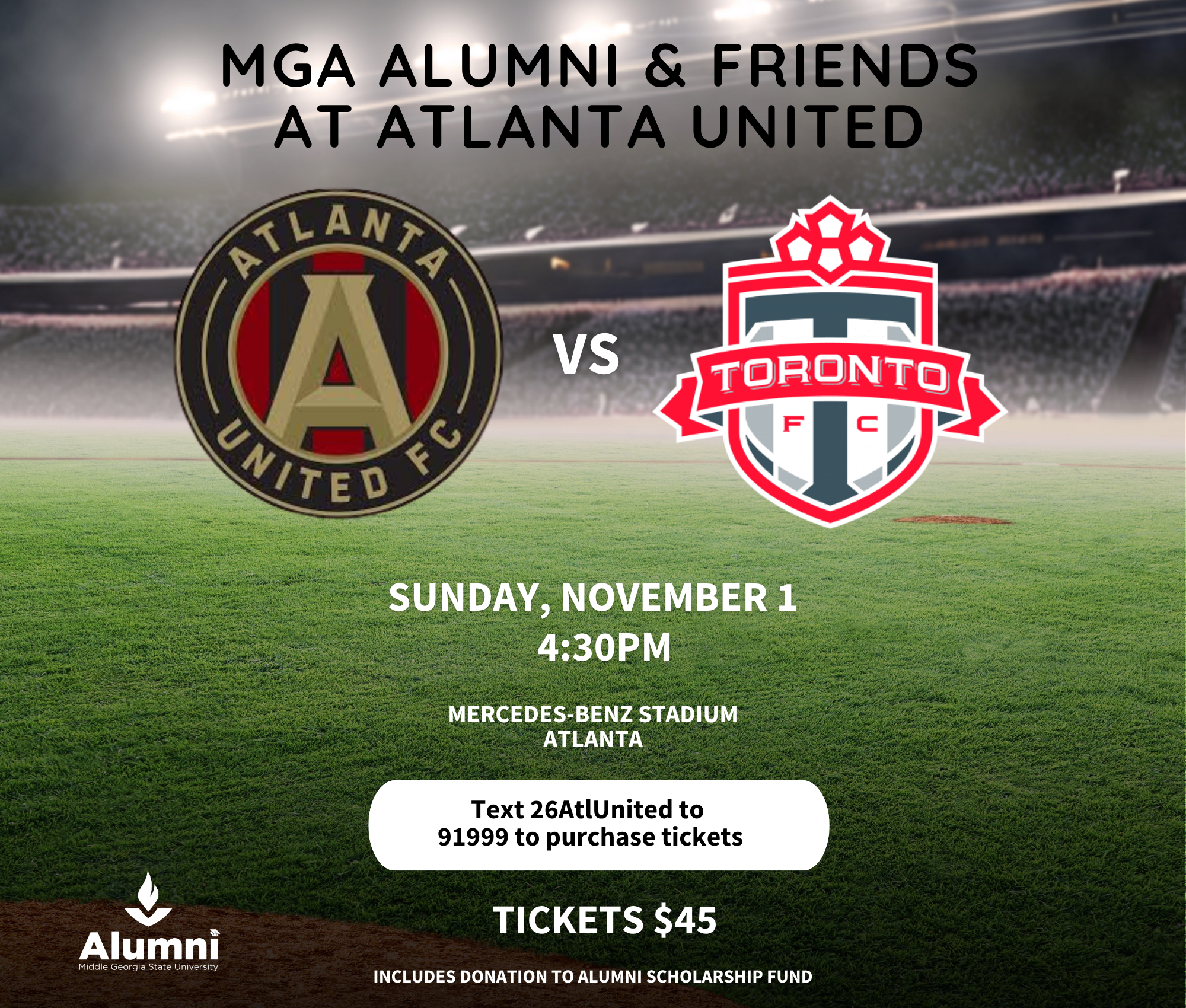 Alumni Knight at Atlanta United
