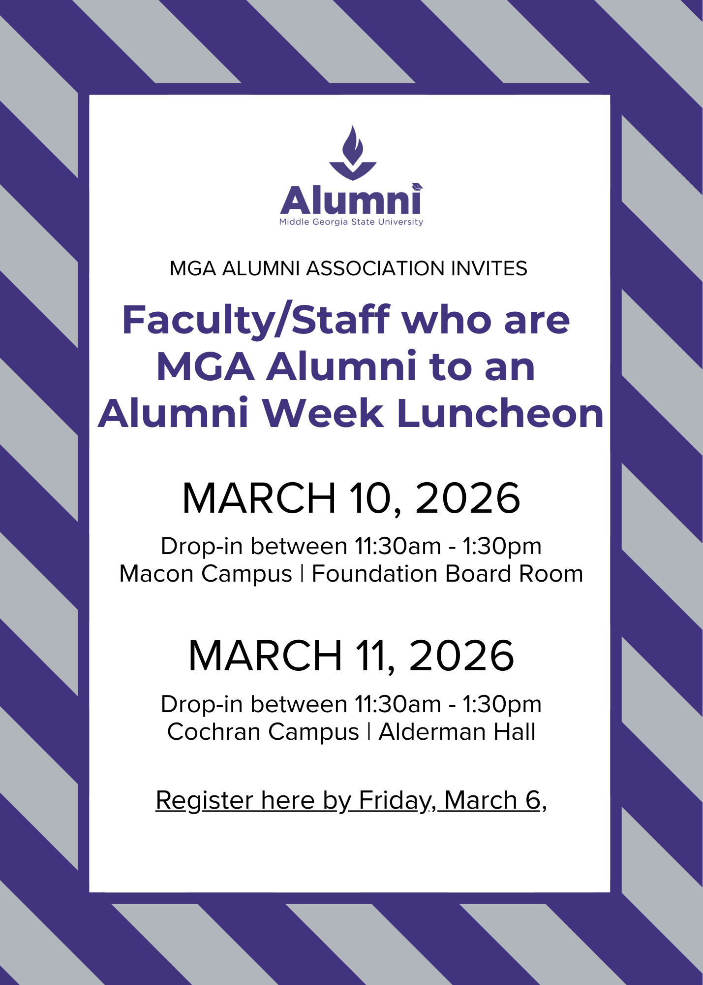 Alumni Faculty and Staff Luncheon