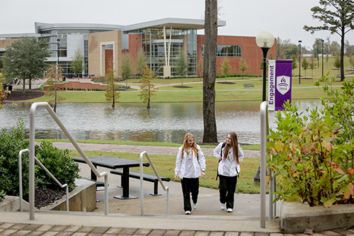 nursing students on the macon campus