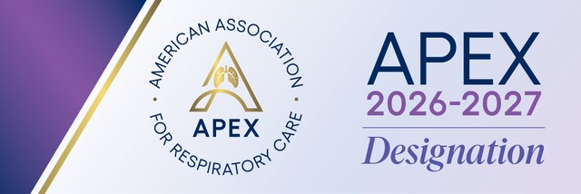 2026-2027 American Association for Respiratory Care Apex Designation