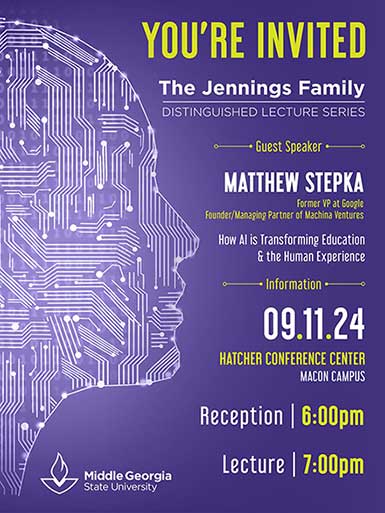 You're invited to Jennings Family Lecture