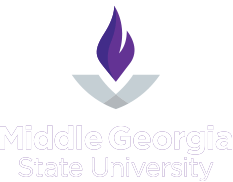 Middle Georgia State University footer logo