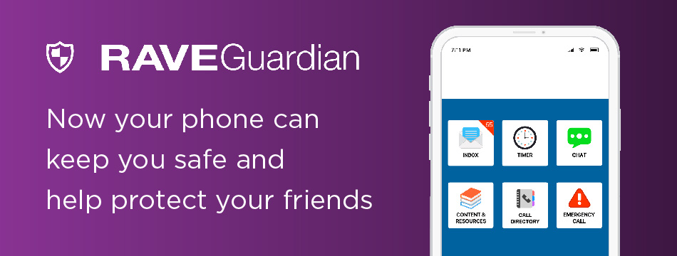 RAVE Guardian app, now your phone can keep you safe and help protect your friends