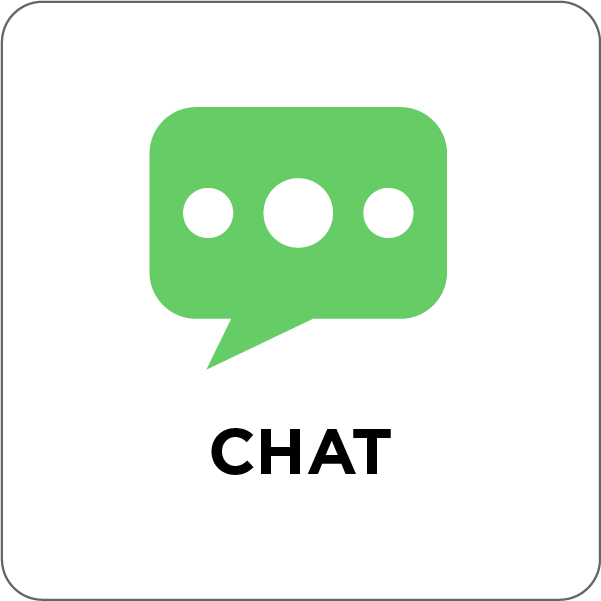 a chat box icon