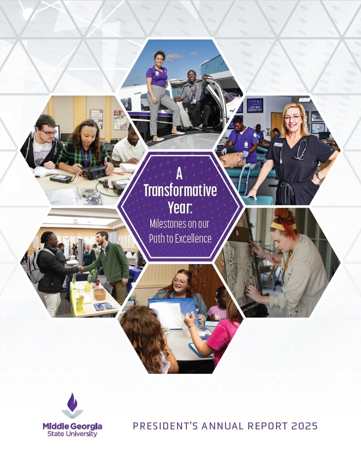 Presidents Annual Report cover