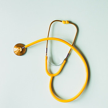 Photo of a stethoscope