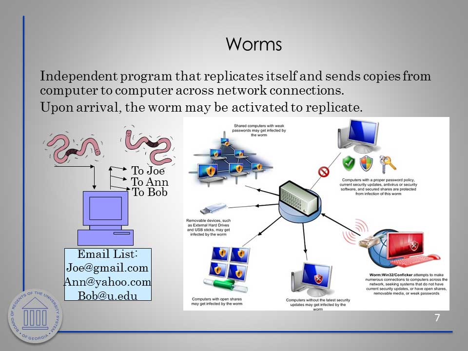 Security Awareness slide. Download PDF or PowerPoint for better accessibility.